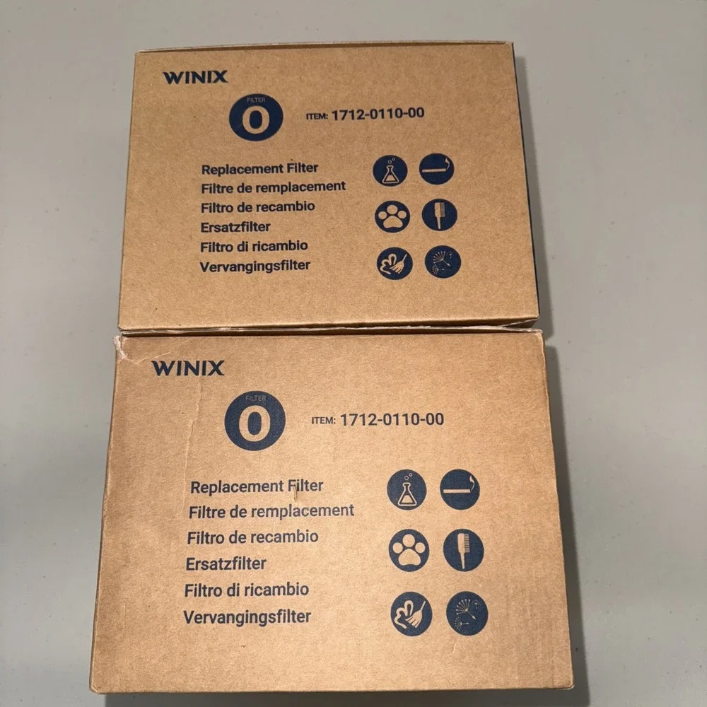 Winix Replacement O Filter 1712-0110-00 for A231/A230 Air Purifier HEPA Lot Of 2